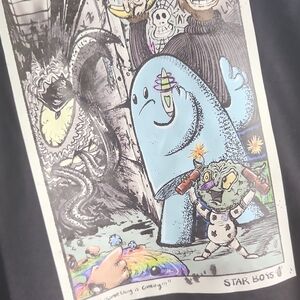 American Apparel Black Heavyweight Cotton Tee